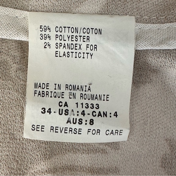 APANAGE Women's Long Sleeve Textured Floral Jacket Size 4 - Picture 13 of 14